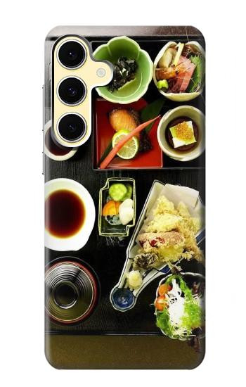 S0627 Nourriture japonaise Etui Coque Housse pour Samsung Galaxy S24 FE
