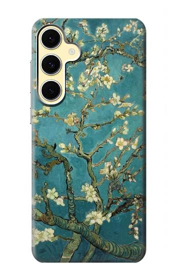 S0842 Blossoming Amandier Van Gogh Etui Coque Housse pour Samsung Galaxy S24 FE