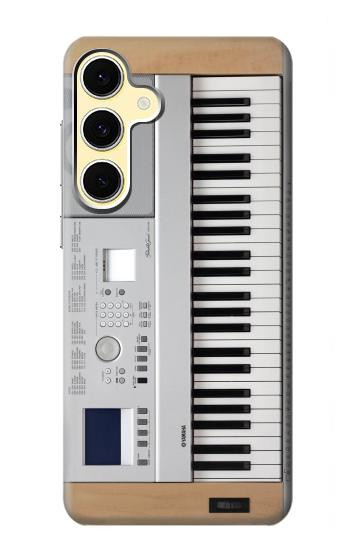 S0891 Clavier numérique Piano Etui Coque Housse pour Samsung Galaxy S24 FE