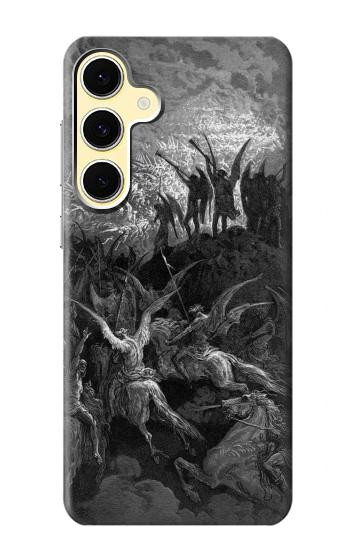 S1026 Gustave Doré Paradis perdu Etui Coque Housse pour Samsung Galaxy S24 FE