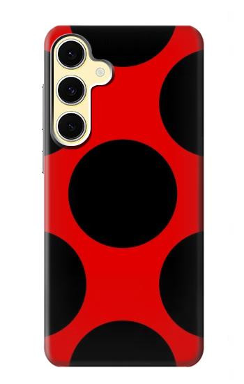 S1829 Motif Coccinelles Dot Etui Coque Housse pour Samsung Galaxy S24 FE