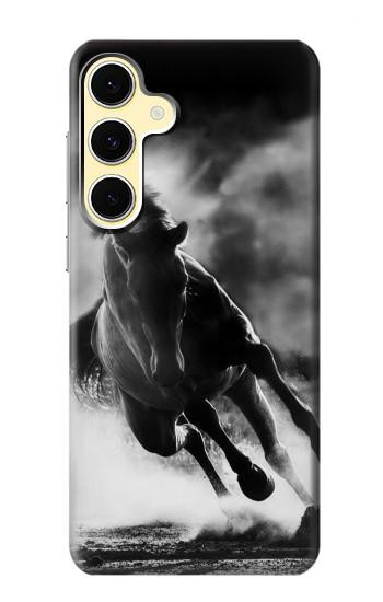 S1860 Cheval courant Etui Coque Housse pour Samsung Galaxy S24 FE