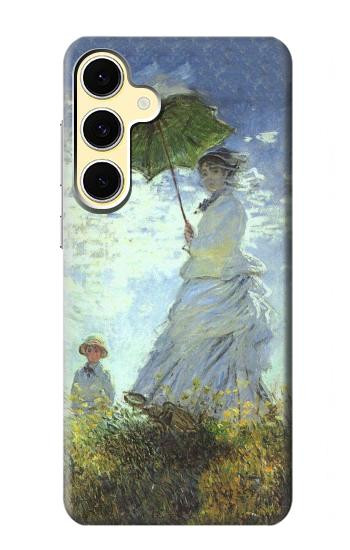 S2415 Claude Monet Femme avec un parasol Etui Coque Housse pour Samsung Galaxy S24 FE
