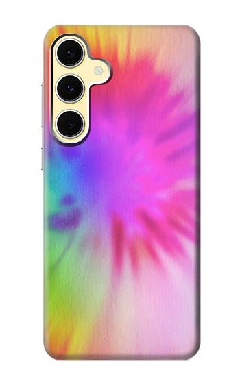 S2488 Tie Dye Couleur Etui Coque Housse pour Samsung Galaxy S24 FE