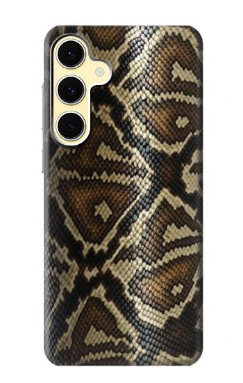 S2712 Anaconda Amazon Serpent Motif imprimé Peau Etui Coque Housse pour Samsung Galaxy S24 FE