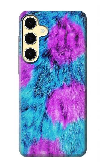 S2757 Monstre de fourrure Motif graphique Peau Etui Coque Housse pour Samsung Galaxy S24 FE