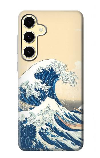 S2790 Hokusai Sous la vague au large de Kanagawa Etui Coque Housse pour Samsung Galaxy S24 FE