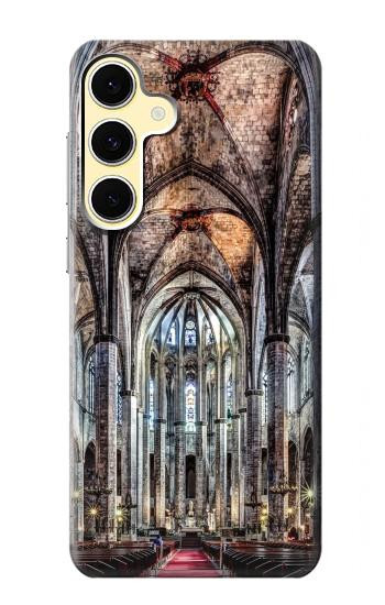 S3210 Santa Maria Del Mar Cathedral Etui Coque Housse pour Samsung Galaxy S24 FE