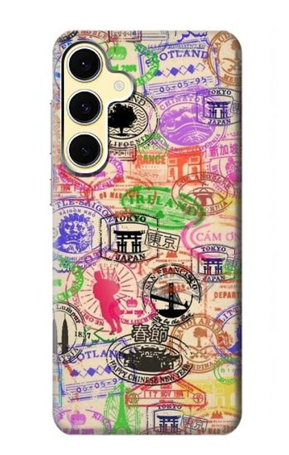 S3904 Timbres de voyage Etui Coque Housse pour Samsung Galaxy S24 FE
