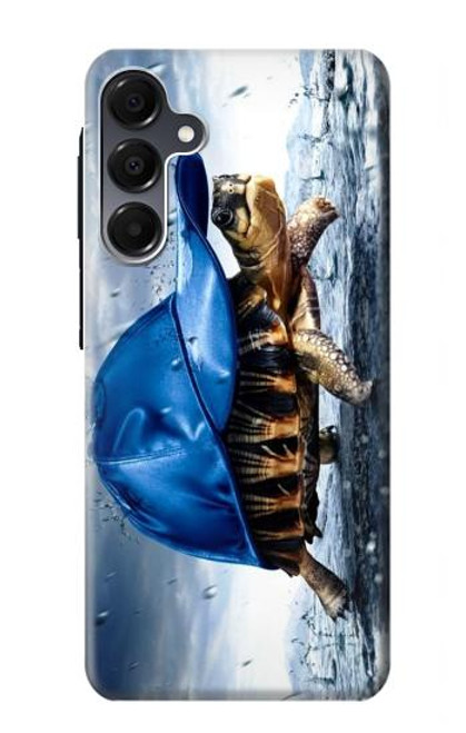 S0084 Tortue sous la pluie Etui Coque Housse pour Samsung Galaxy A16 5G