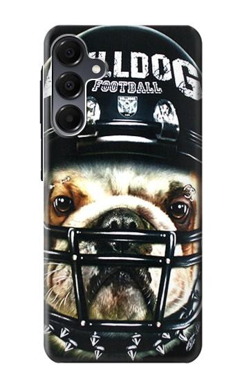 S0098 Bouledogue Football américain Etui Coque Housse pour Samsung Galaxy A16 5G