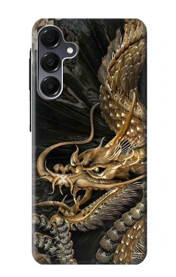 S0426 Dragon d'or Etui Coque Housse pour Samsung Galaxy A16 5G