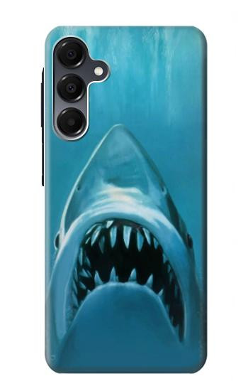S0830 Requin blanc Etui Coque Housse pour Samsung Galaxy A16 5G