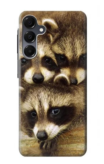 S0977 Les ratons laveurs bébé Etui Coque Housse pour Samsung Galaxy A16 5G