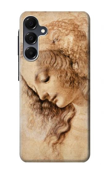 S1045 Leonardo da Vinci Femme Head Etui Coque Housse pour Samsung Galaxy A16 5G
