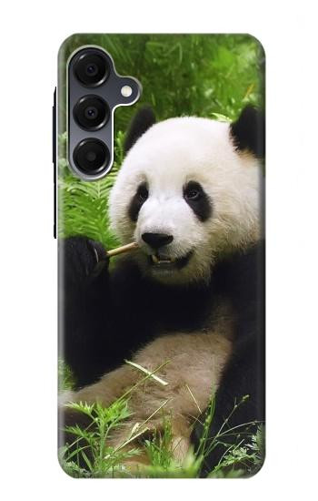 S1073 Panda Prenez plaisir à manger Etui Coque Housse pour Samsung Galaxy A16 5G
