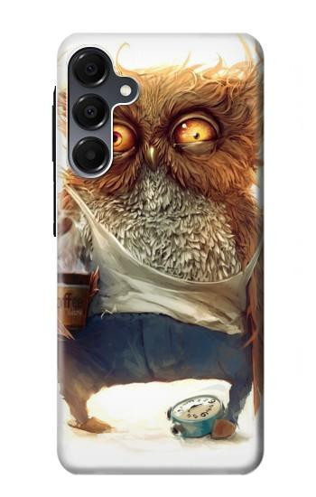 S1133 Réveillez-vous Chouette Etui Coque Housse pour Samsung Galaxy A16 5G