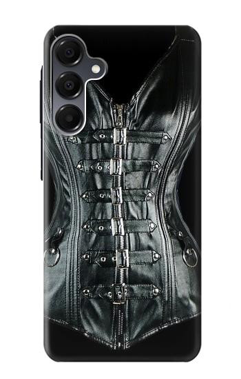S1639 Gothique Corset Noir Etui Coque Housse pour Samsung Galaxy A16 5G