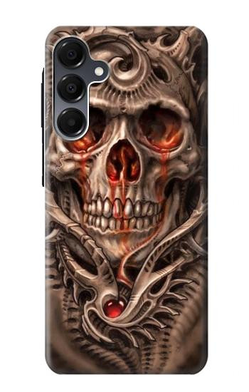 S1675 Crâne sang Tatouage Etui Coque Housse pour Samsung Galaxy A16 5G