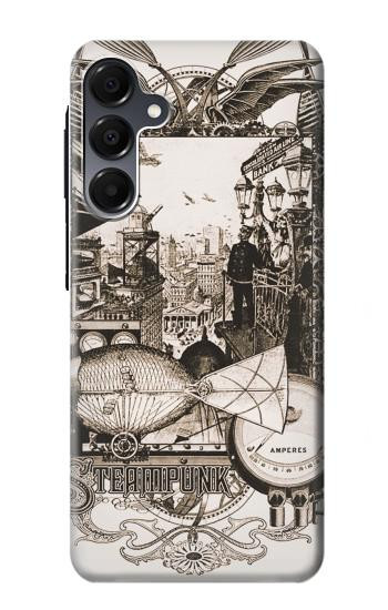 S1681 Dessin steampunk Etui Coque Housse pour Samsung Galaxy A16 5G