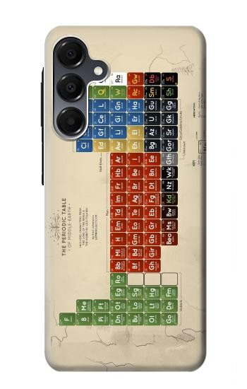 S1695 Le tableau périodique de la Terre du Milieu Etui Coque Housse pour Samsung Galaxy A16 5G