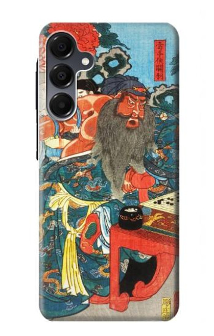 S1826 Utagawa Kuniyoshi Guan Yu Etui Coque Housse pour Samsung Galaxy A16 5G