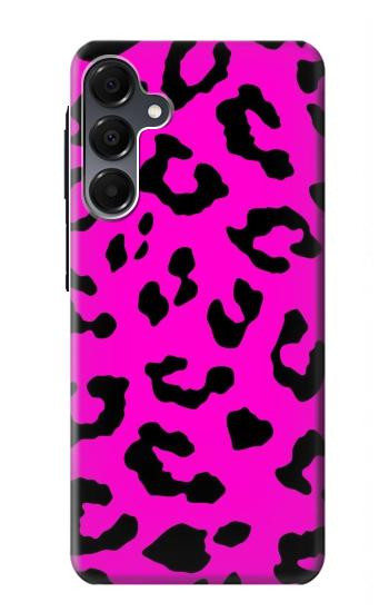 S1850 Motif rose Léopard Etui Coque Housse pour Samsung Galaxy A16 5G