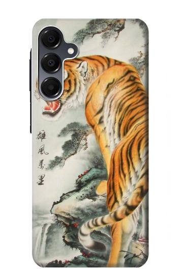 S1934 Peinture Tigre chinois Etui Coque Housse pour Samsung Galaxy A16 5G
