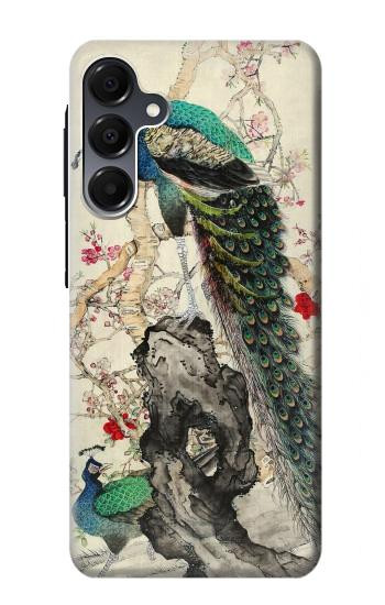 S2086 Peinture Paon Etui Coque Housse pour Samsung Galaxy A16 5G
