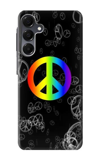 S2356 Signe de paix Etui Coque Housse pour Samsung Galaxy A16 5G