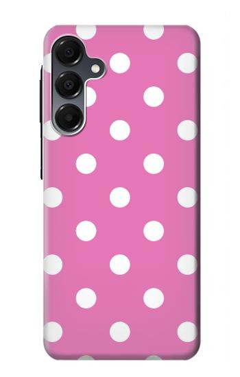 S2358 Rose à pois Etui Coque Housse pour Samsung Galaxy A16 5G