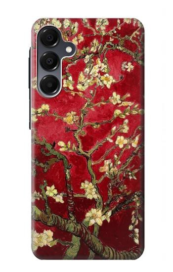 S2414 Rouge Fleur amandier Van Gogh Etui Coque Housse pour Samsung Galaxy A16 5G