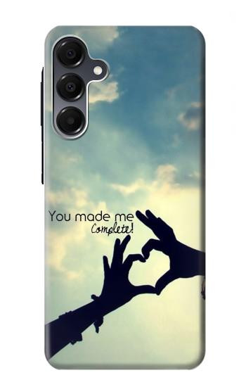 S2640 Vous avez fait de moi l'amour complet Etui Coque Housse pour Samsung Galaxy A16 5G