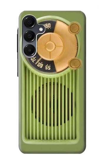 S2656 Radio Vert bakélite millésimé Etui Coque Housse pour Samsung Galaxy A16 5G