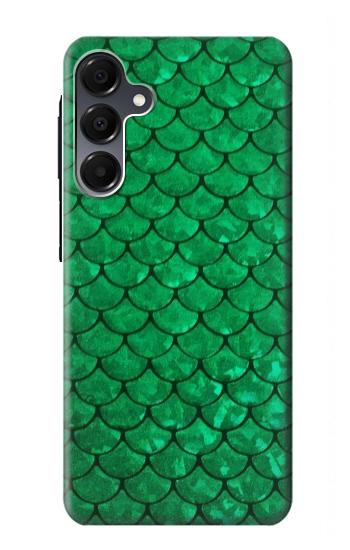 S2704 Vert poisson échelle motif graphique Etui Coque Housse pour Samsung Galaxy A16 5G