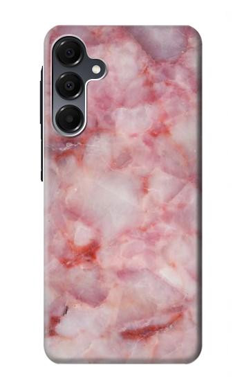 S2843 Texture en marbre rose Etui Coque Housse pour Samsung Galaxy A16 5G