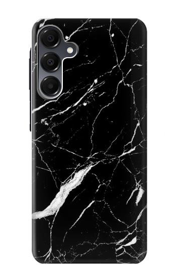 S2895 Noir Marbre imprimé graphique Etui Coque Housse pour Samsung Galaxy A16 5G