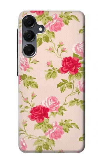 S3037 Jolie Flora Rose Cottage Etui Coque Housse pour Samsung Galaxy A16 5G