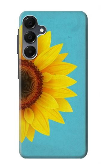 S3039 Tournesol Bleu millésimé Etui Coque Housse pour Samsung Galaxy A16 5G