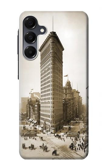 S3046 Vieux de New York Flatiron Bâtiment Etui Coque Housse pour Samsung Galaxy A16 5G