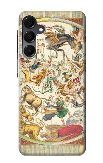 S3145 Constellation antique Carte du ciel étoilé Etui Coque Housse pour Samsung Galaxy A16 5G