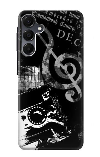 S3197 Musique Cassette note Etui Coque Housse pour Samsung Galaxy A16 5G