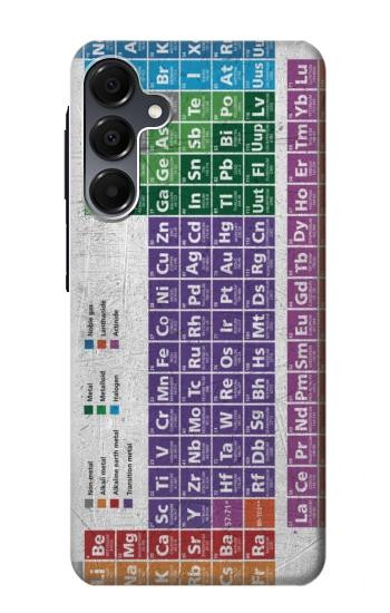 S3383 Tableau périodique Etui Coque Housse pour Samsung Galaxy A16 5G