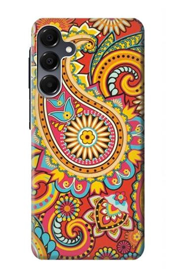 S3402 Floral Paisley Seamless Etui Coque Housse pour Samsung Galaxy A16 5G