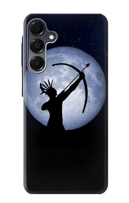 S3489 Indian Lune Chasseur Etui Coque Housse pour Samsung Galaxy A16 5G
