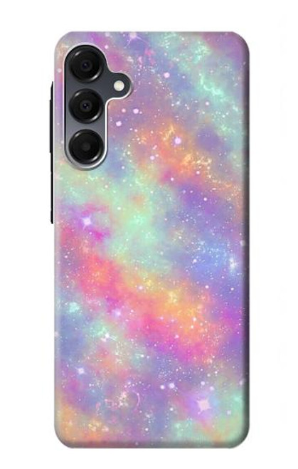 S3706 Arc-en-ciel pastel Galaxy Pink Sky Etui Coque Housse pour Samsung Galaxy A16 5G