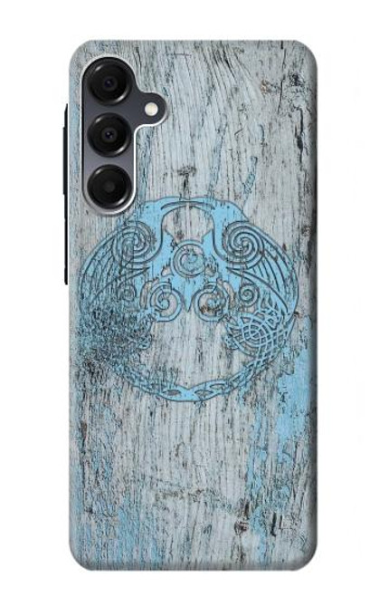 S3829 Huginn et Muninn Twin Ravens Norse Etui Coque Housse pour Samsung Galaxy A16 5G