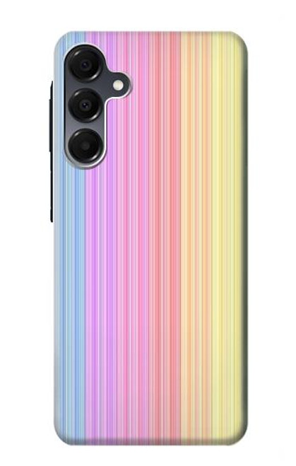 S3849 Couleurs verticales colorées Etui Coque Housse pour Samsung Galaxy A16 5G