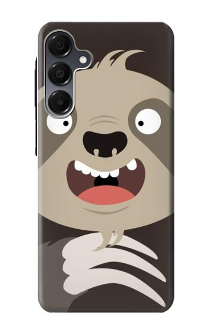 S3855 Dessin animé visage paresseux Etui Coque Housse pour Samsung Galaxy A16 5G