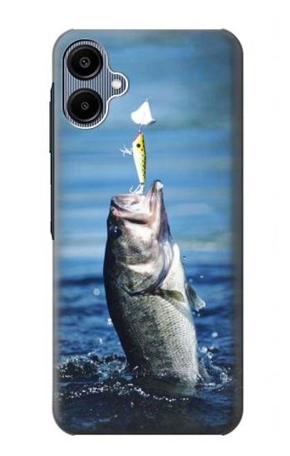 S1594 Pêche à l'achigan Etui Coque Housse pour Samsung Galaxy A06